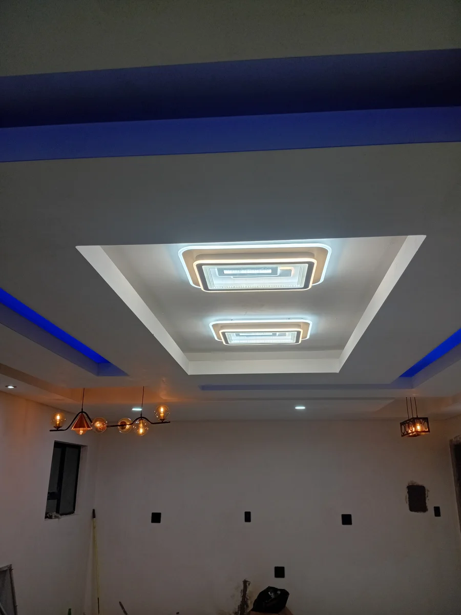 Electrical work in progress